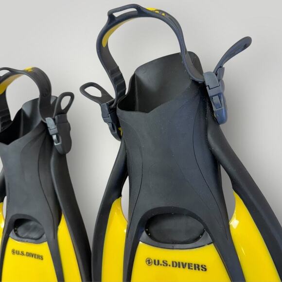 US Divers Trek Snorkling Diving Fins Compact Unisex Small Men 4-7 Women 6.5-8.5 - Picture 3 of 14